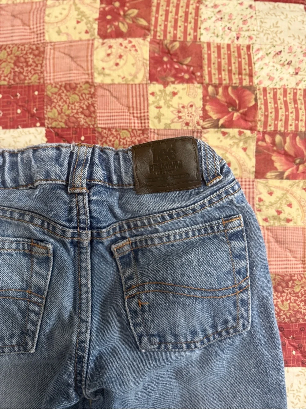 Lee Boys Jeans Size 4T – 100% Cotton Classic Blue Denim